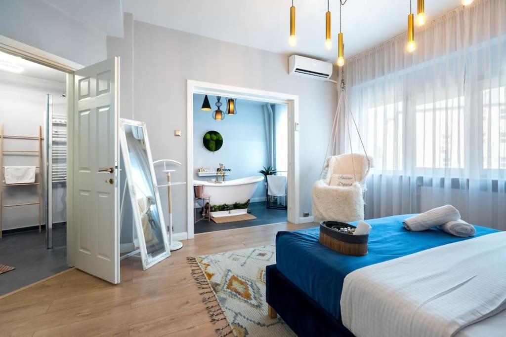 Intercontinental Apart - Massage Terrace Fireplace Bucarest Exterior foto